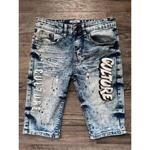 Rock Salt shorts acid wash denim Boys size 12